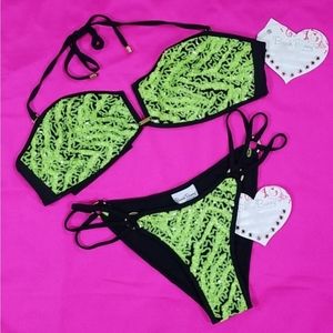 Swimwear Markdown, Final Price BEACH BUNNY "NEON" TOP ONLY